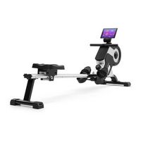 maquina de remo capital sports  stream m1 negro  plata metalica