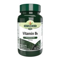 natures aid vitamin b6 high potency 100mg
