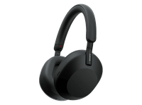 auriculares inalambricos - sony wh-1000xm5sa estuche blando cancelacion ruido  30h hi-res carga rapida bluetooth diadema iosandroid negro