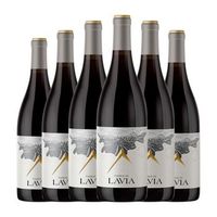 lavia vino tinto pueblo bullas 75 cl 145 vol pack de 6 unidades