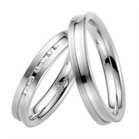 alianzas oro blanco 4mm