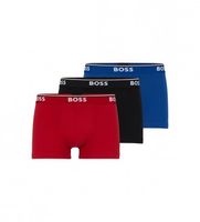 boss para hombre 50475274 pack 3 boxerstrunk azul rojo negro xxl homewear algodon