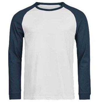 Tee Jays Camiseta manga larga Unlabeled para hombre