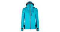 chaqueta impermeable montura vertigo 3l turquoise de mujer