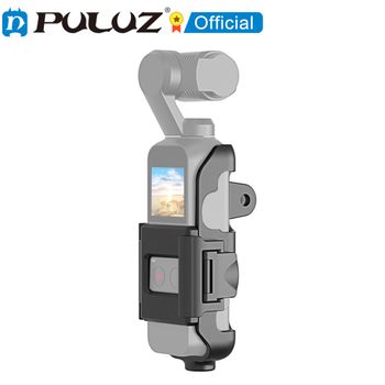Carcasa protectora PULUZ con soporte y base para DJI OSMO Pocket/Pocket 2, adaptador de montaje para trípode, accesorios.