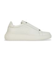 valentino para mujer 95b2311vit zapatillas de piel bounce blanco 39 plano cordones casual