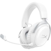 auriculares hyperx cloud iii s inalambricos bluetooth para gaming con microfono extraible blancos