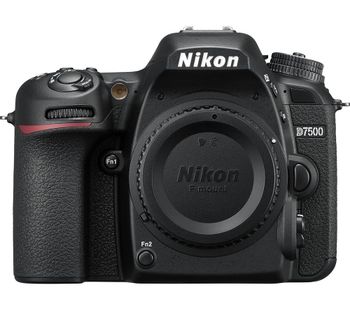 NIKON D7500 DSLR Camera - Black, Black