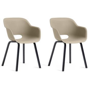 Silla De Jardín  Con Patas De Metal 