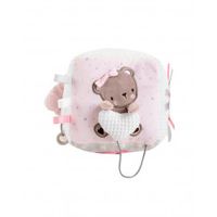 cubo de peluche dream big rosa