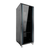 aiten data armario rack suelo 19 47u 600 x 600 x 2285 mm montado con accesorios