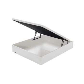 Canapé Abatible Madera 19 Tapa Tapizada AD Blanco 90x200 cm FLEX