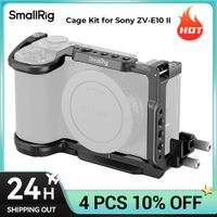 kit de jaula smallrig para sony zv-e10 ii con placa de liberacion rapida arca-swiss para dji rs 2  rsc 2  rs 3  rs 3 pro tripode 4867