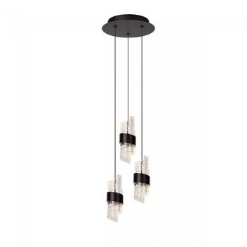 Lámpara colgante led kligande (3x8w)