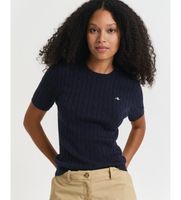 gant para mujer 4800105 jersey archive shield marino xxl casual algodon manga corta