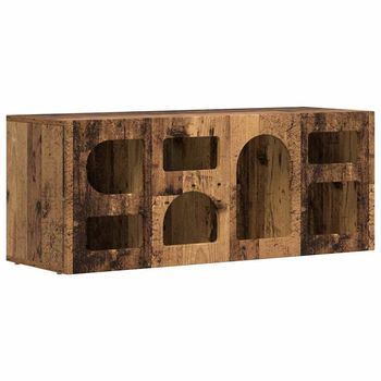 Mueble De Tv Elst 100 X 35 X 40 Cm Madera Vieja Vidaxl