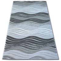 alfombra acrilica yazz 1760 gris 200x290 cm