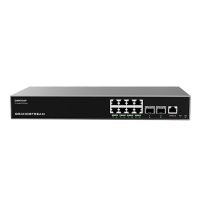 switch grandstream gwn7811p 8 puertos gigabit poe 2 sfp 10gbps gestion cloud l3 rackeable