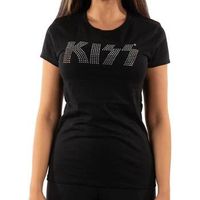 kiss camiseta manga larga ro6005 para mujer