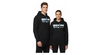 Ironman 70 3 rapperswil sudadera con capucha negra