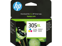 cartucho de tinta - hp 305xl amarillo cian magenta 3ym63ae