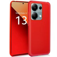 funda cool silicona para xiaomi redmi note 13 pro  note 14s  poco m6 pro rojo