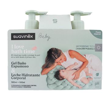 Suavinex Pack gel champu 500ml + locion hidratante 500ml