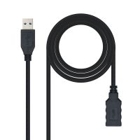nanocable cable usb 30 alargador machohembra 3m negro