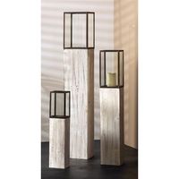 pie madera blanca decap 120 cms s3 21dx120 cms
