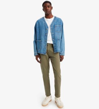 Levi's para hombre. 17196-0001 Pantalón Xx Chino Standard Taper verde (29/32), Casual, Algodón