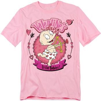 Rugrats Camiseta Valentine'S Day Is For Babies para mujer