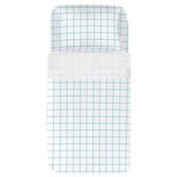 juego sabanas estampadas cuadro blue -  cama160 2 funda almohada 50x8
