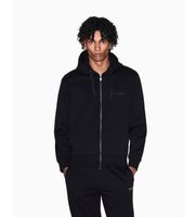 ax armani exchange para hombre xm001293af20934uc001 sudadera basica con cremallera negro m casual algodon