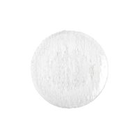 plato de postre transparente 21cm - lote de 6