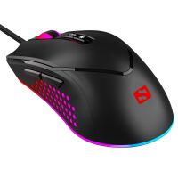sandberg azazinator raton gaming 6400 dpi negro