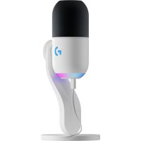 yeti gx dynamic rgb microfono gaming dinamico con lightsync usb blanco