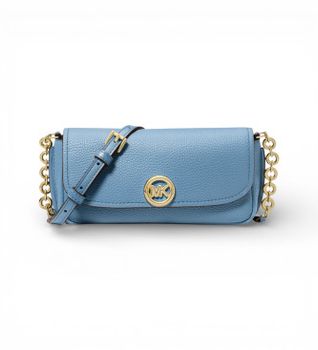 Michael Kors para mujer. 32S6GY5C5L Bolso Granulado azul (OSFA), Casual, Piel