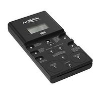 ansmann comprobador de bateria para pilas de boton pilas de litio digital medidor universal