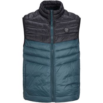 Jack & Jones Cazadora 12258457 JJESPRINT BODYWARMER COLLAR NOOS MAGICAL FOREST BLOCKI para hombre