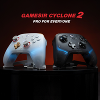 control inalambrico gamesir cyclone 2 pro con bluetooth y estacion de carga joysticks con efecto hall para nintendo switch iphone android y pc