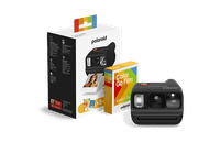 camara instantanea - polaroid go gen 3  bundle de pelicula a color 8 photos espejo para selfies autodisparador doble exposicion flash negro