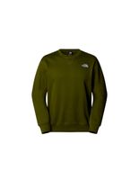sudadera the north face essential relaxed crewneck woodland verde hombre