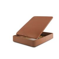 bezen canape polipiel deluxe  color marron  35 cm de alto  tapizados en polipiel  105x200 cm  montaje incluido