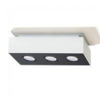 plafon de techo mono ii 3 luces