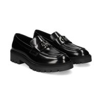 calvin klein mocasines mujer - negro talla 39