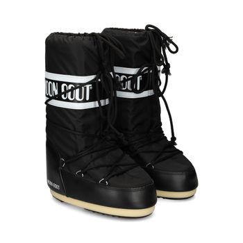 Moon Boot Botas Planas Mujer - Negro Talla 35/38