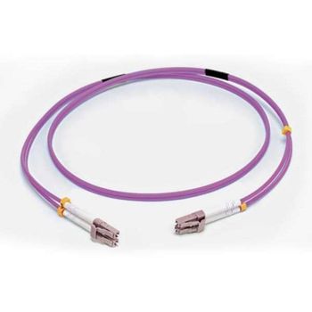 Cable de fibra óptica LC/LC OM4 LSZH 2 m violeta C2G