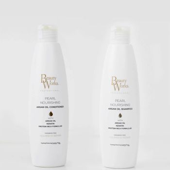 Beauty Works Pearl Nourishing Shampoo and Conditioner Duo 250ml