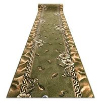 alfombra de pasillo bcf trio verde  100 cm 100x860 cm