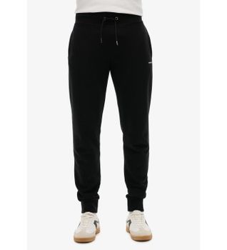 Superdry para hombre. M7011419A Pantalón Jogger Plain negro (S), Casual, Algodón